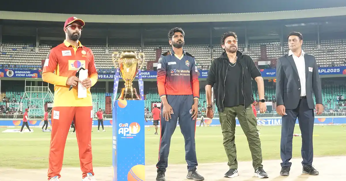 GMR APL 2025 Match 1, Kakinada Kings vs Capital Amaravathi Royals - Match Report